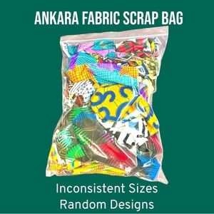 African Fabric Scraps